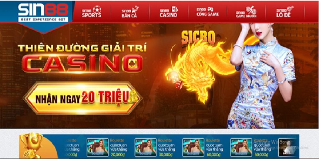 Nhà cái Sin88 có giấy phép hoạt động hợp pháp.